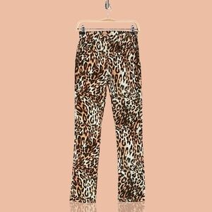 NWT AG Adriano Goldschmied ‘Mari High Waist Velveteen Slim Straight Leg Pants’